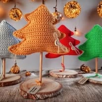 kerstboom op stokje
